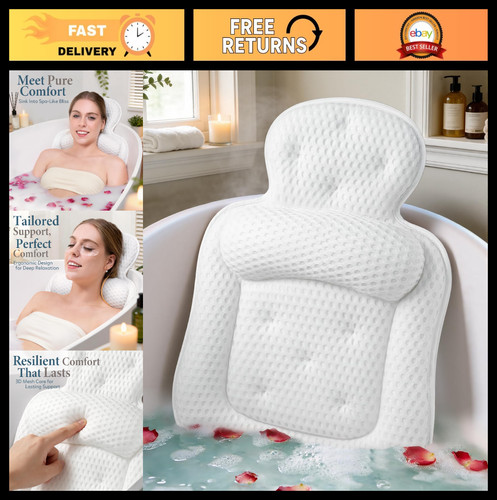 Comfortable bath pillow for - pillow,