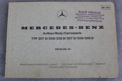 Mercedes benz type 207d 208 - mercedes,