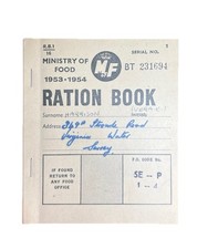 1953 UK Ration Book, very good