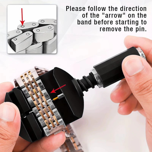Watch link remover tool kit - link,