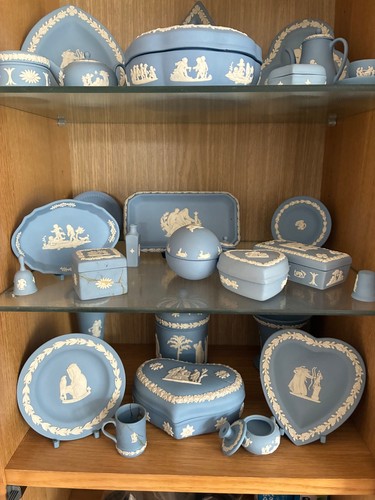Wedgwood jasper ware - jasper, set