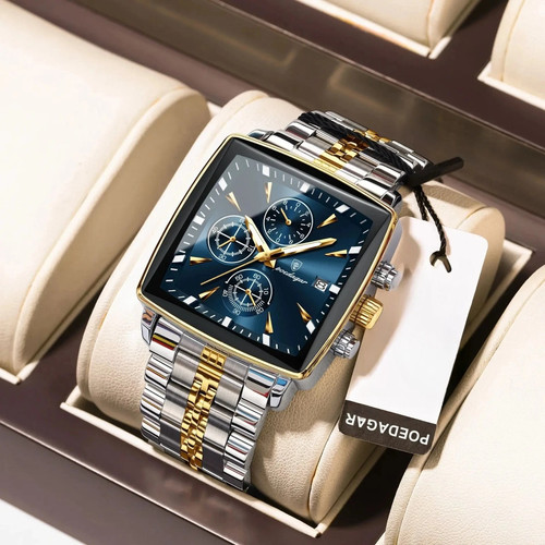 Luxury men watch square - men's,