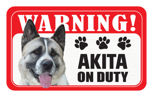 Pet dog warning signs - warning,