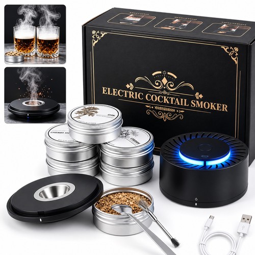 Electric cocktail smoker - electric,