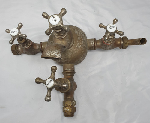 Vintage french bath and shower - french,