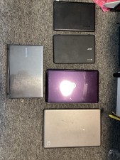 Joblot X5 Mixed Laptops. Untested, No Power Supply.