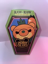 Deddy Bears Raw-Raw Easter Soft Toy Plush Collectable in Coffin Box 30cm x 20cm