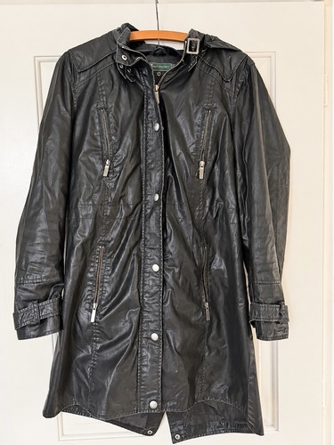 Mint velvet waxed coat jacket - velvet,