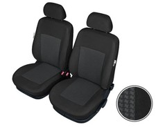 2 X CAR SEAT COVERS front seats fit Vauxhall Corsa B , C , D black