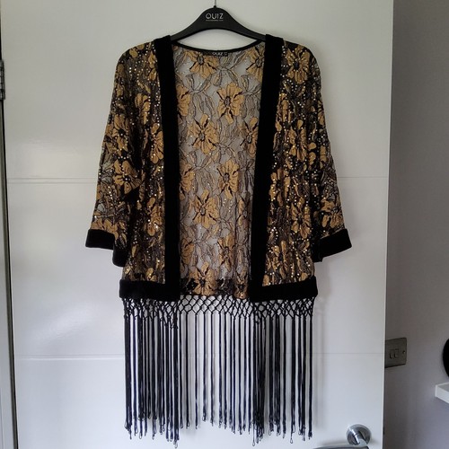 Ladies quiz black - black, lace