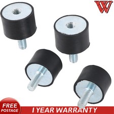 M8 Rubber Mount Male Female Anti Vibration Car Bobbin Isolator Damper 30x20mm 4x