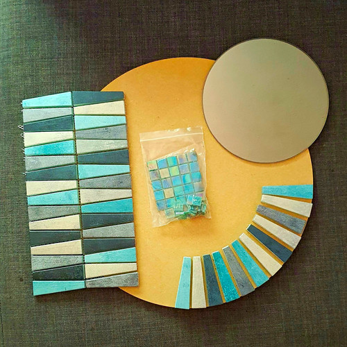 Mosaic mirror kit diy - mosaic,