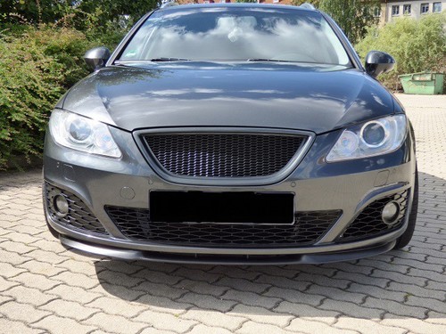 Cupra front bumper splitter - front,