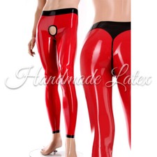 Men Latex Gummi Trousers