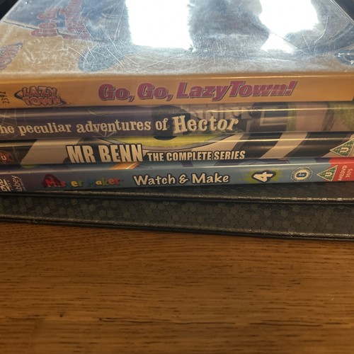 Kids bundle dvds lazy town - town,, mr