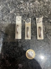 Sailing dinghy Stainless Boom Sliders Job Lot x3 Solo Enterprise GP14 Wayfarer