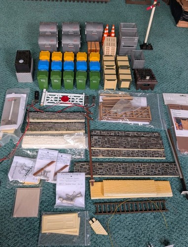 Scale garden railway scenery - g,