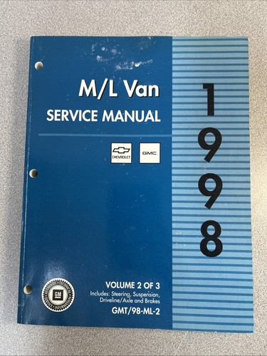 1998 van chevrolet gmc - m/l,