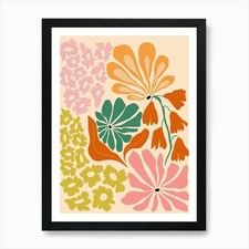 Blossom Bliss Art Print Framed
