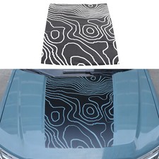 PVC Black Hood Blackout decal