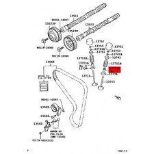 GENUINE TOYOTA 4AGE EXHAUST VALVE STEM OIL SEAL FOR
