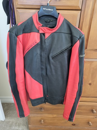 Hein gericke red black - hein, leather