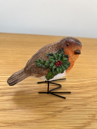 Christmas standing robin - christmas,