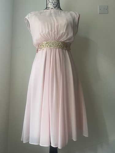 Pale pink coast dress - pink,