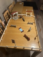 Schleich Outdoor Riding Arena Amazing Condition All Parts Intact