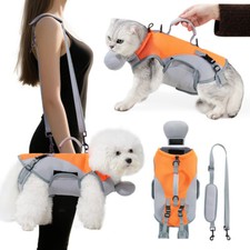 Pet Sling Carrier Bag Dog Puppy Lift Harness Vest Travel Tote Shoulder Bag Pack