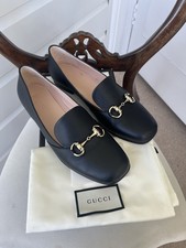 Ladies Gucci Horsebit Black