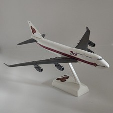 Wooster THAI BOEING 747-400 Snap Fit Model World Airlines Aircraft. No. 207