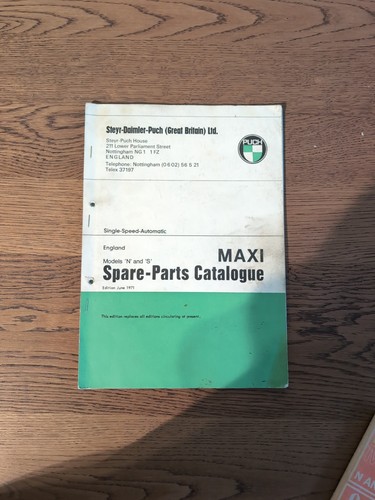 Genuine dealer puch - puch, maxi