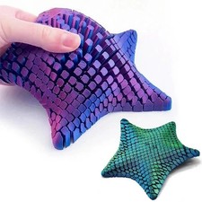 Starfish fidget toy printed - fidget, 3d