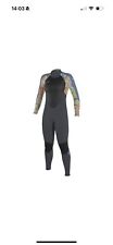 O'Neill Girls Epic 5/4mm Back Zip Winter Wetsuit - Graphite / Dahlia / Infinity