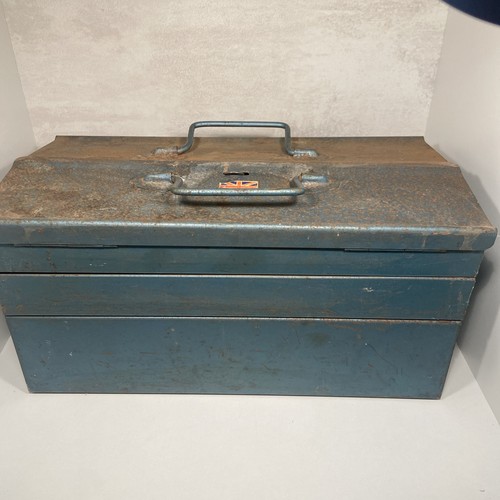 Vintage blue metal - , cantilever