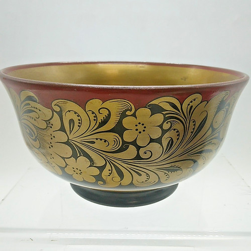 Chinese lacquer bowl wooden - bowl,