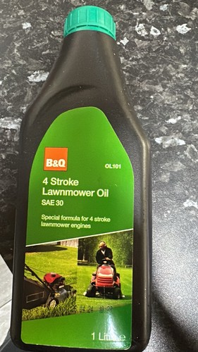 Stroke lawnmower oil - b&q,