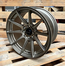 ULTRALITE UL11 16" x 8 ET25 4x100 4x108 FLAT BRONZE ALLOY WHEELS SET OF 4 Y3802