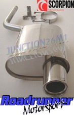 Scorpion Mini Back Box One & Cooper R50 Stainless Steel Exhaust (01-06) 4" TAIL 