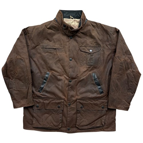 Barbour bushman wax jacket - barbour,