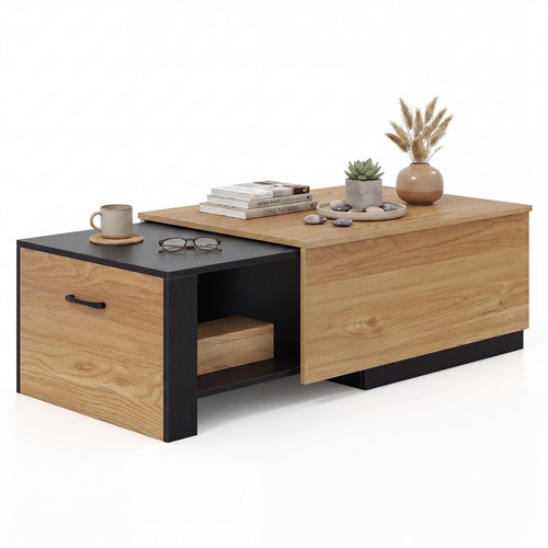 Extendable coffee table - table, 2