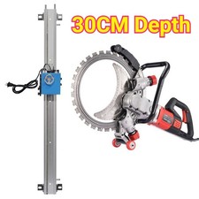 Fully Automatic Ring Saw 9500W Concrete Wall Cutting Machine 1.5m/2m Guide Rail