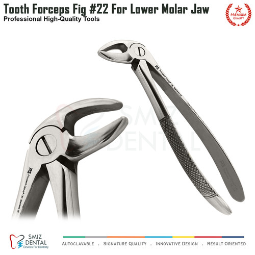 Dental tooth extracting forcep - dental,