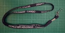 World Air Holdings CARGO Aviation Logistics Airline Lanyard