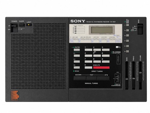 Sony icf 2001 sw - fm/am/sw, pll
