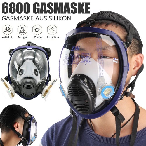 Full face respirator gas mask - respirator,