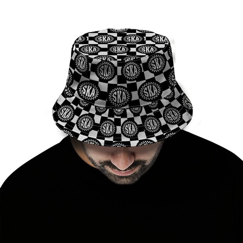 All over ska print bucket - print,