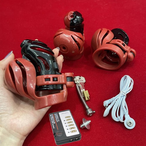 Shock red chastity - shock,