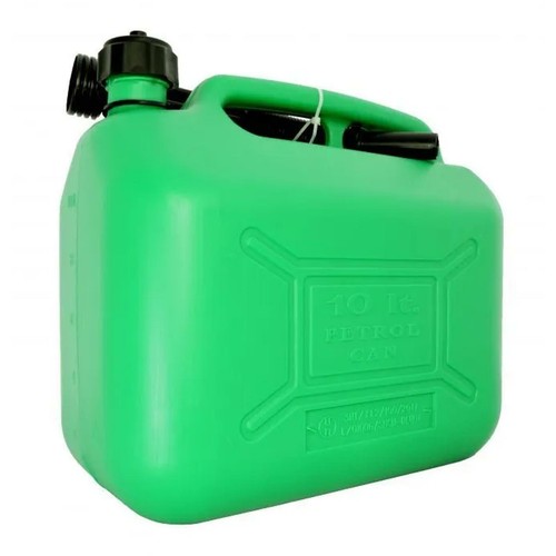 Litre green plastic - green, jerry